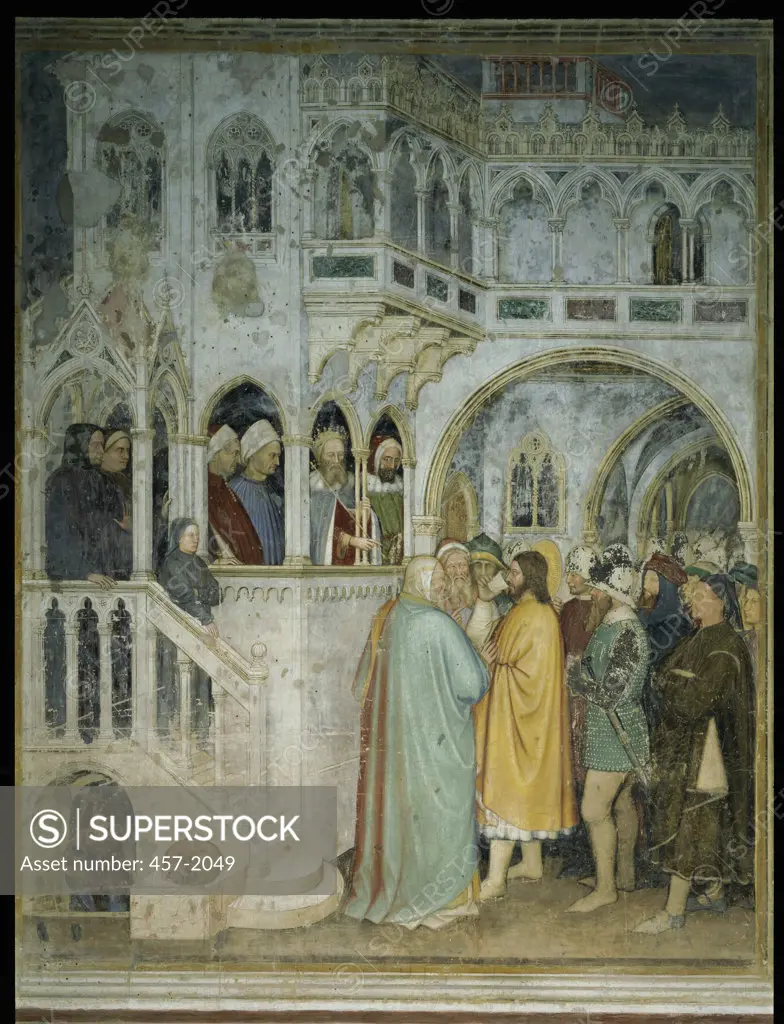 Trial of Saint George Altichiero (14th C. Italian) Oratory of San Giorgio, Padua, Italy