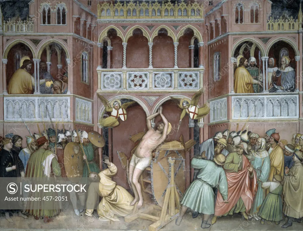 Martyrdom of Saint George Altichiero (14th C. Italian) Oratory or Saint George, Padua, Italy