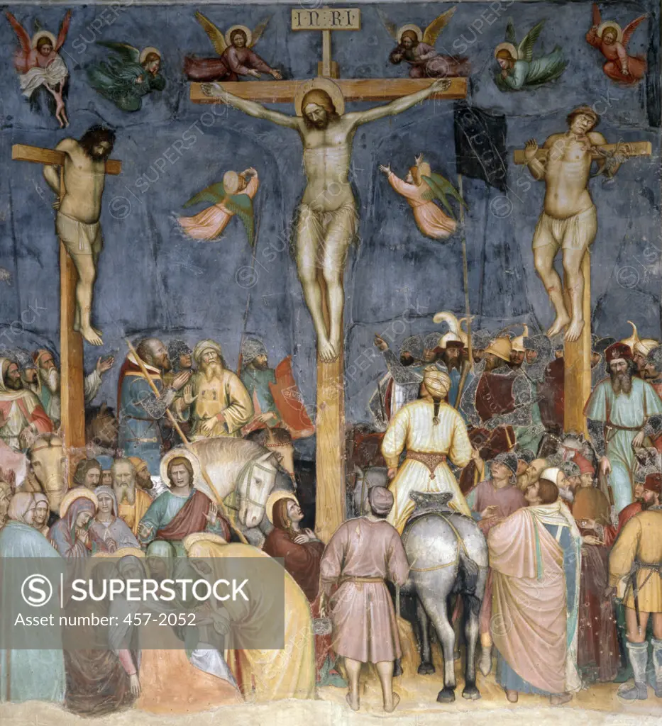 Crucifixion  Altichiero (c. 1320-1385/ Italian)  Oratory of Saint George, Padua 