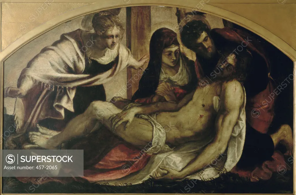 Deposition of Christ Jacopo Tintoretto (1519-1594 Italian) Pinacoteca di Brera, Milan, Italy