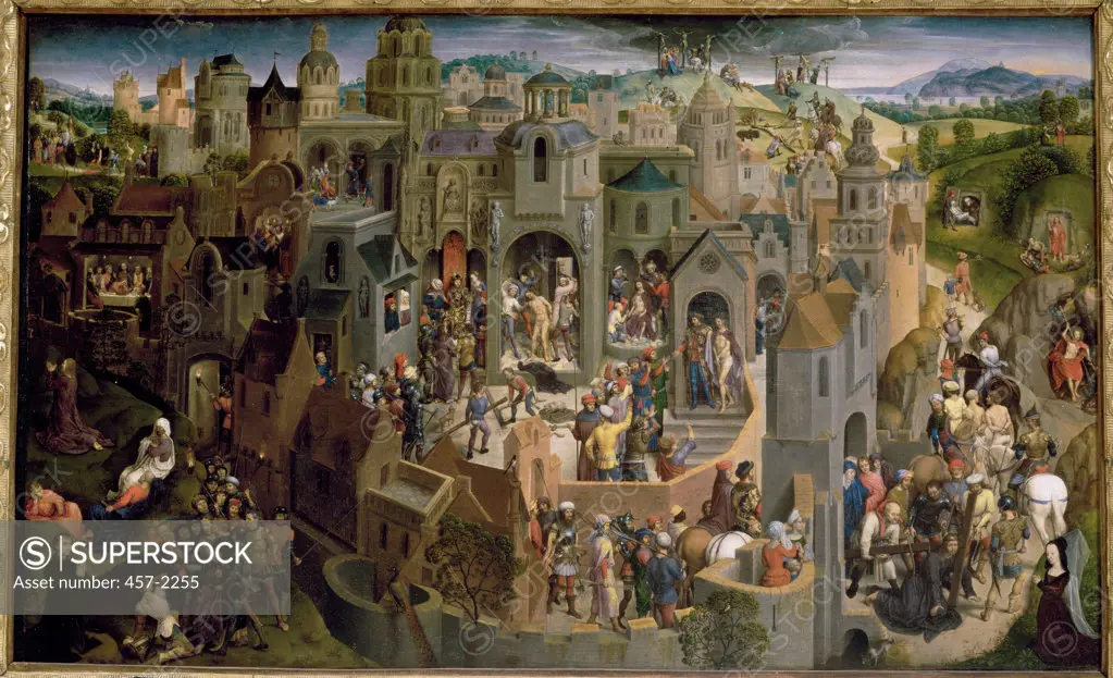Passion of Christ Hans Memling (ca.1433-1494 Netherlandish) Pinacoteca Sabauda, Torino, Italy