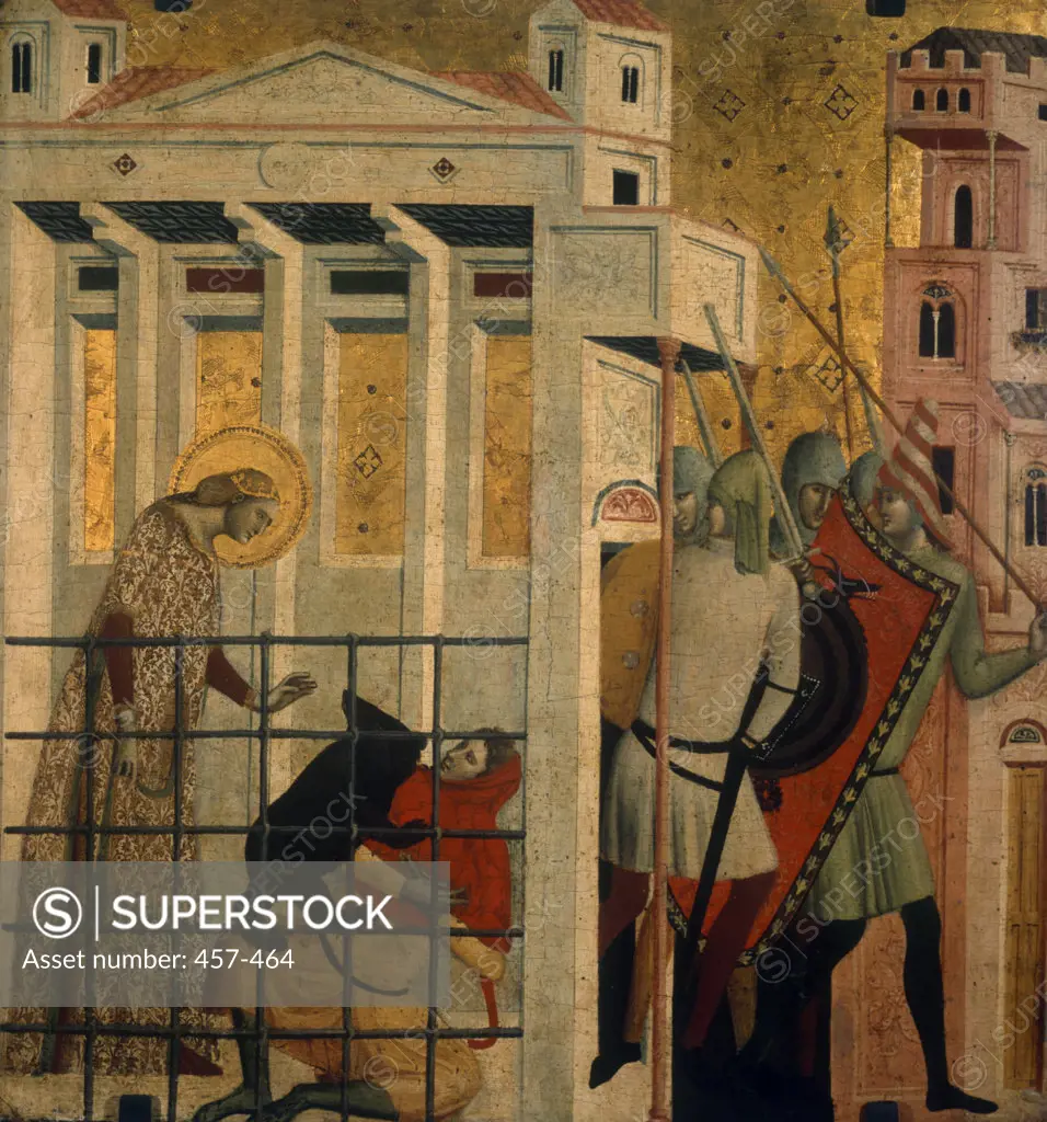 Story of Saint Colomba,  (Circa 1450)