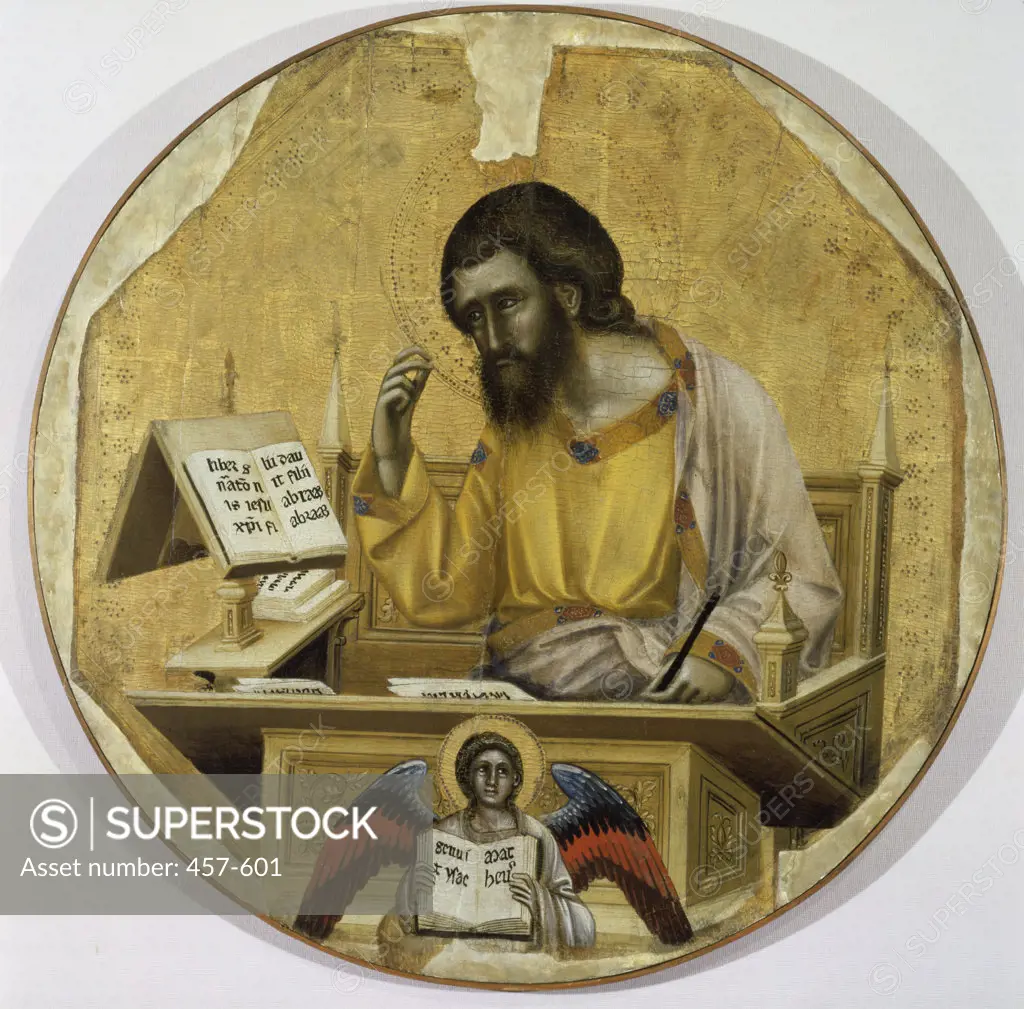 Saint Mark Guariento di Arpo (ca. 1338-1378 Italian) Oil on board Civic Museum, Padua, Italy