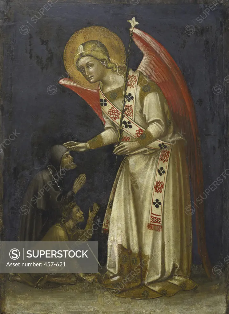 Archangel Gabriel Guariento di Arpo (c.1338-1378/Italian) Oil on Wood Panel Civic Museum, Padua