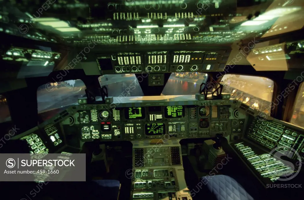 Space Shuttle Flight Deck