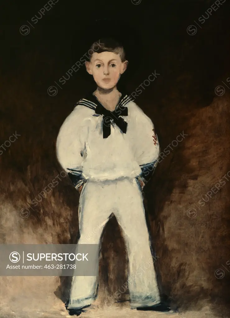 Henry Bernstein;Painting by Manet