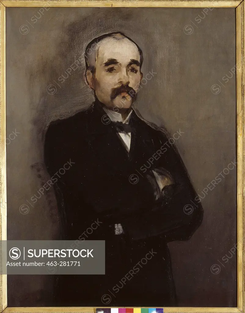 Georges Clemenceau;Painting by Manet