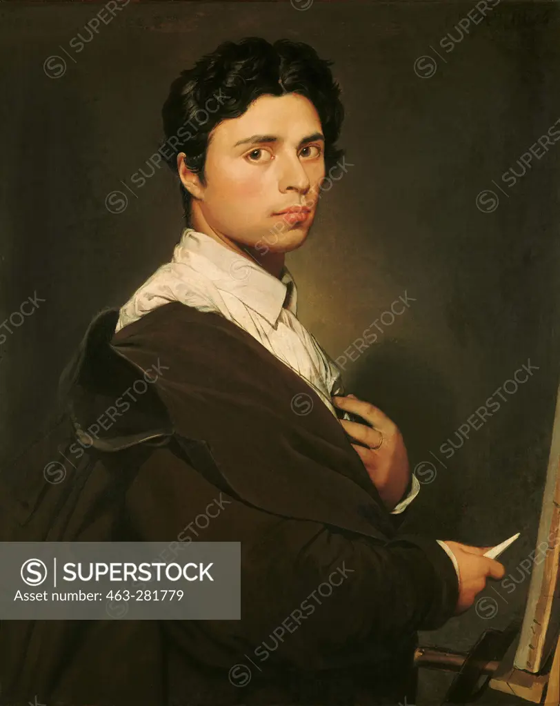 Ingres;Self-portrait;1804