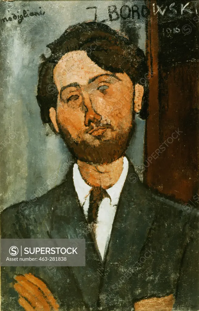 Leopold Zborowski;by Modigliani