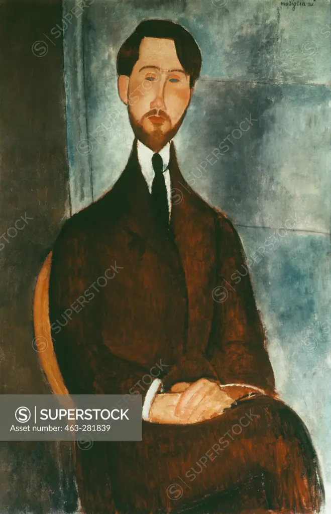 Leopold Zborowski;Modigliani painting