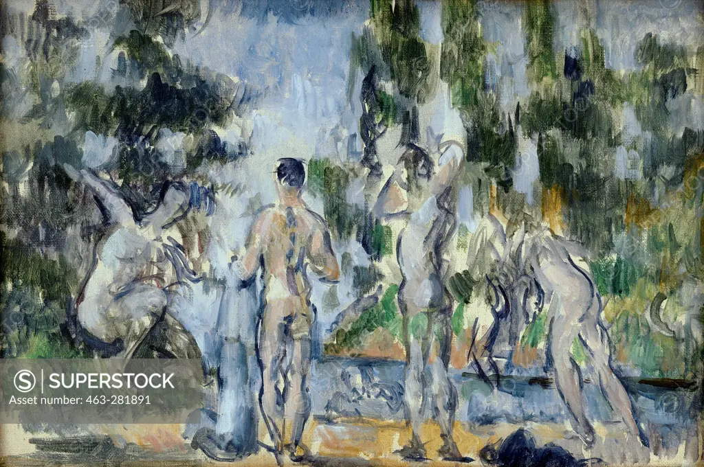 P.Cezanne;Bathers (1890, 1900)