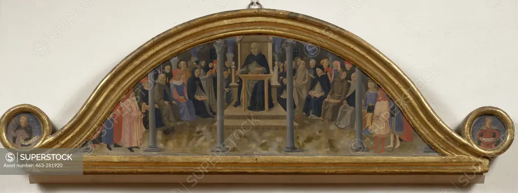 Fra Angelico , Albertus Magnus , Paint.