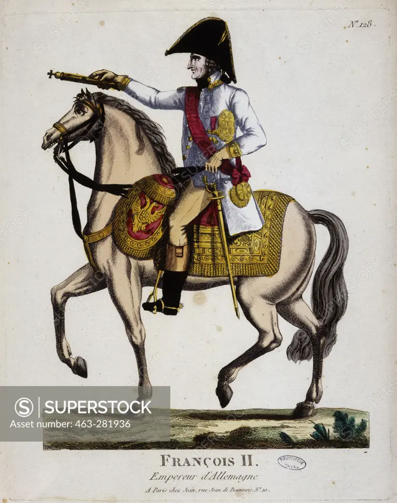 Kaiser Franz II , Equestrian Portrait