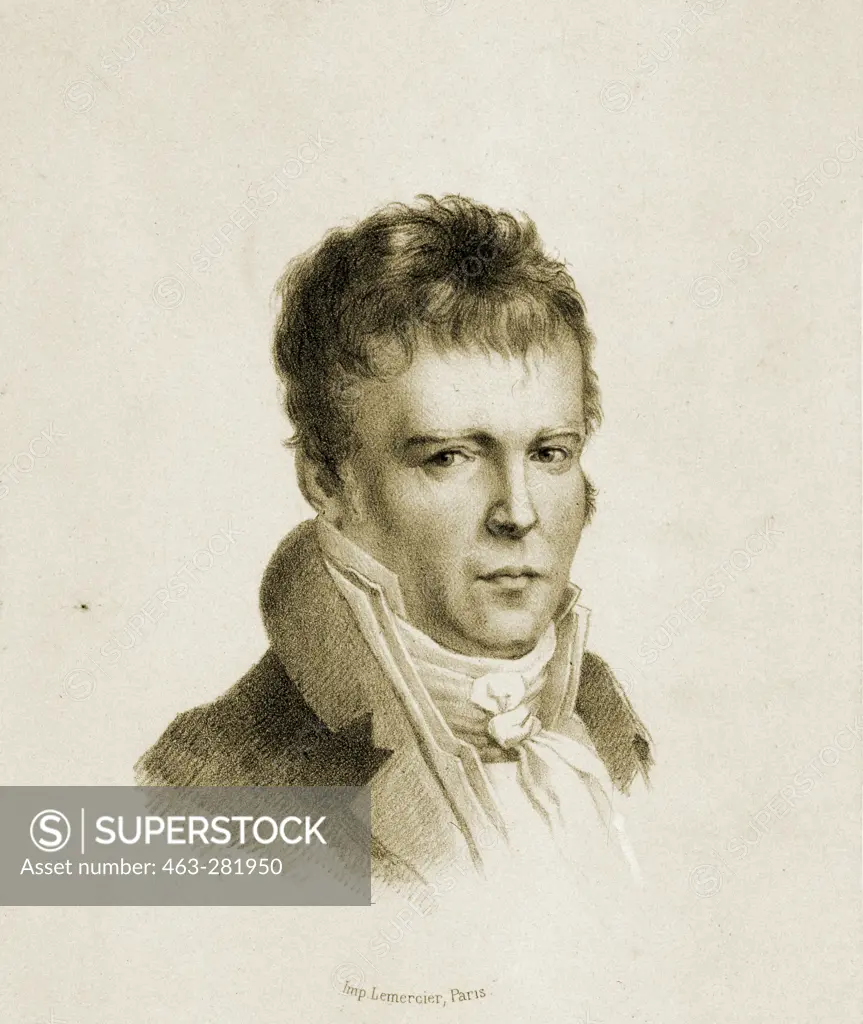 Alexander von Humboldt, Self Portrait
