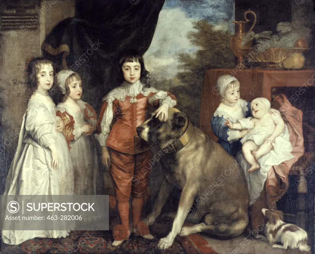 Children of Charles I , van Dyck