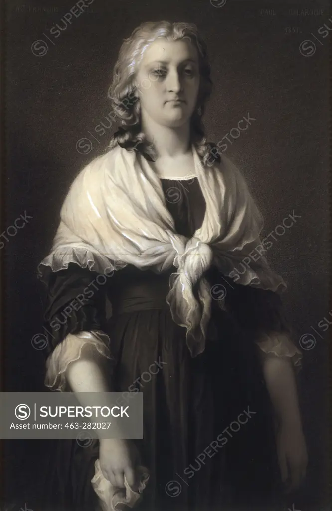 Marie Antoinette , Francois fr Delaroche
