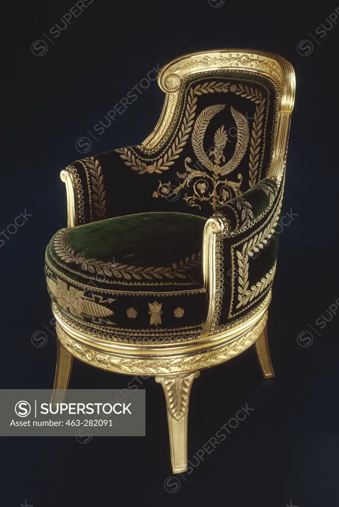 Napoleon I's chair from the Tuileries