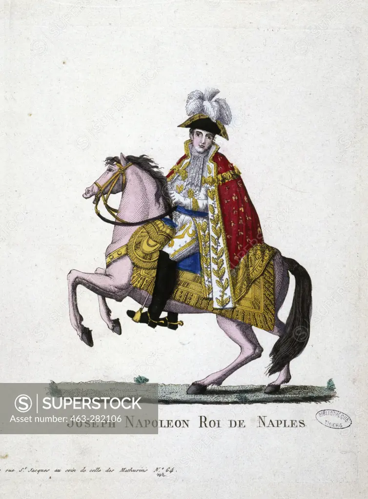 Joseph Bonaparte, equestrian portrait