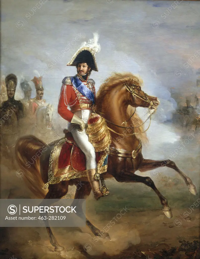 Joachim Murat,Equestr.Portr.,J.P.Franque