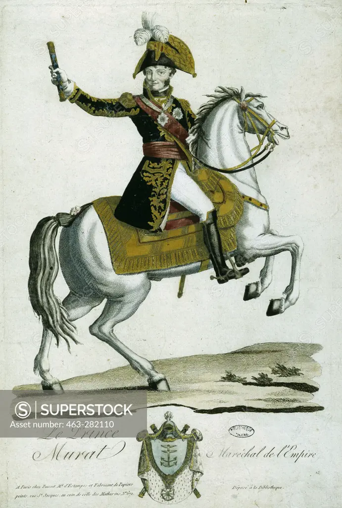 Joachim Murat , engraving