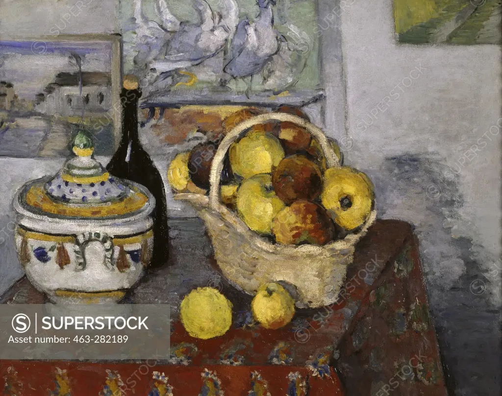 P.Cezanne / Still-life with tureen