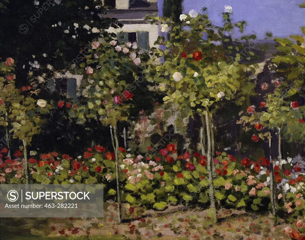 C.Monet / Garden in bloom (detail)