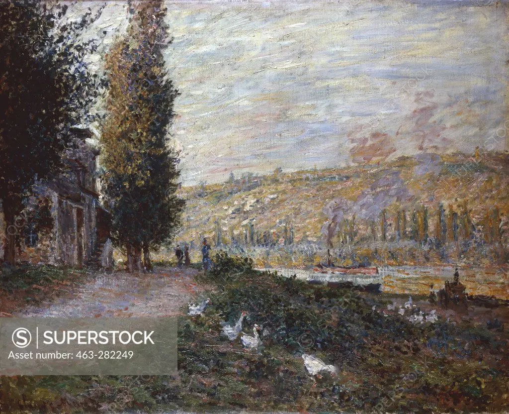 Claude Monet/Banks of the Seine/1879