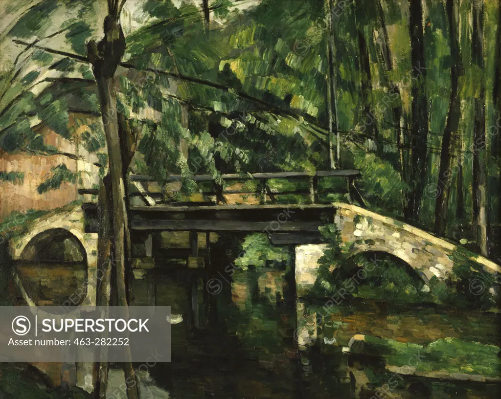 Cezanne / Bridge in Maincy / 1879