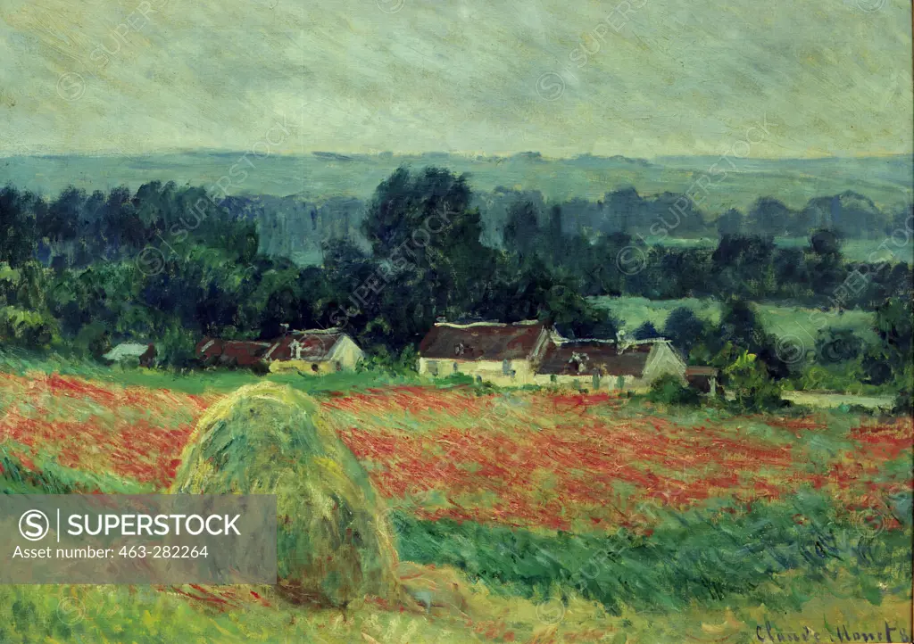 Claude Monet / Grain Stacks at Giverny