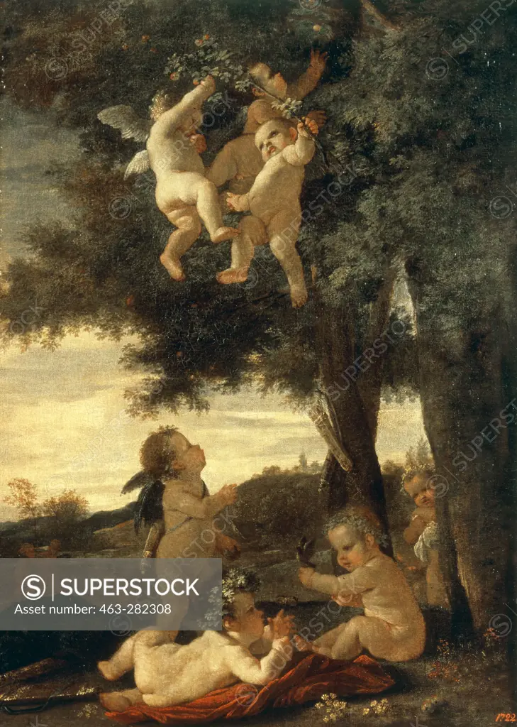 N.Poussin / Cupids and Genii / 1630