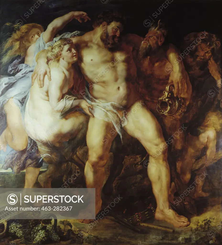 P. P. Rubens / The drunken Hercules