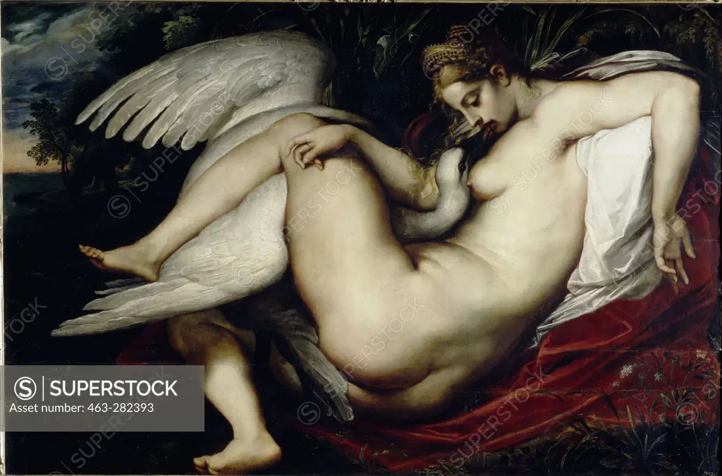 P.P.Rubens, Leda and the swan