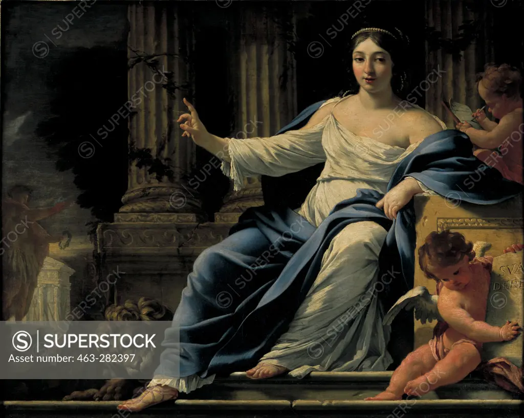 S.Vouet / Polyhymnia, muse of eloquence