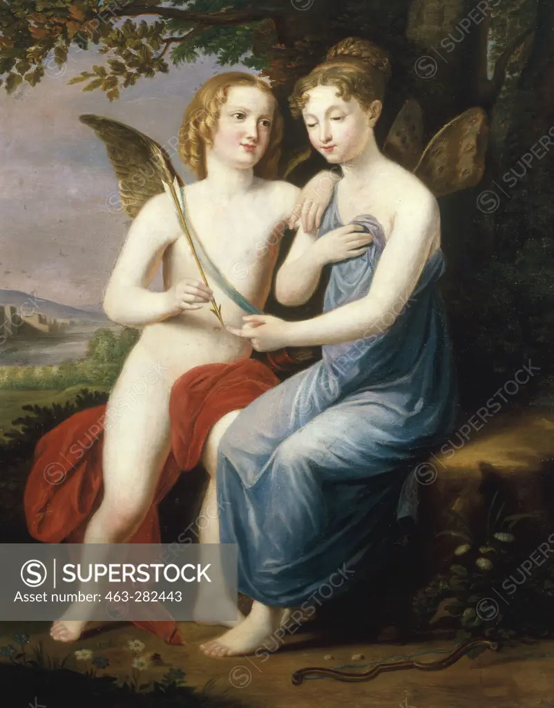Amor and Psyche / Painting
