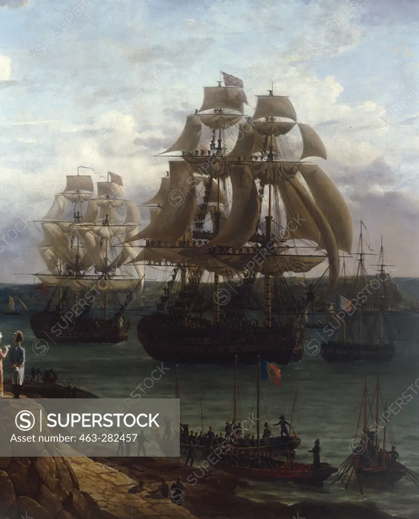 Parade of the Fleet 1811 / Crepin