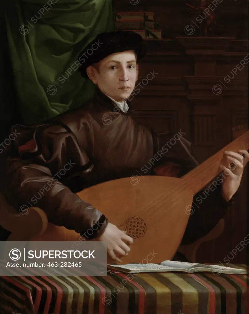 Lute player / Florentine / 16th century