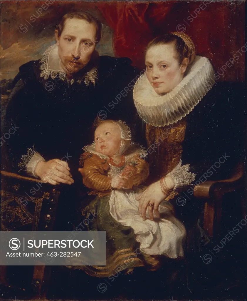 Van Dyck/ Family portrait/ c. 1618