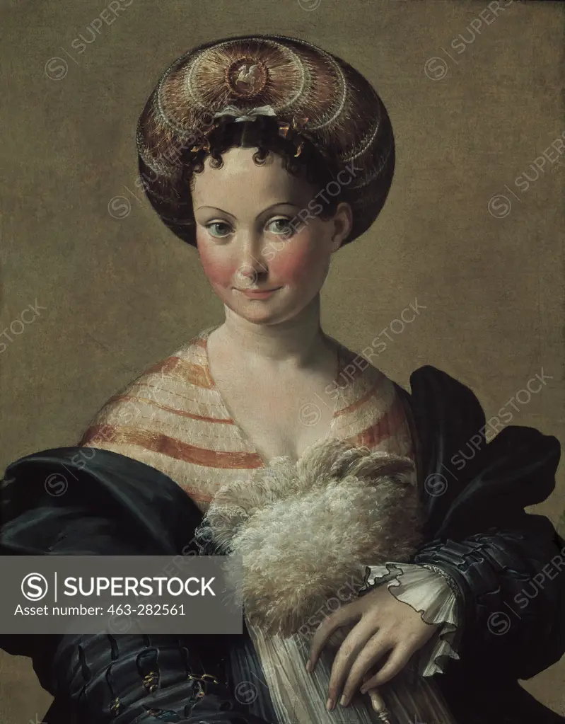 Parmigianino / Portrait of a Young WomanParmigianino, real name: Francesco Mazzola. 1503-1540.