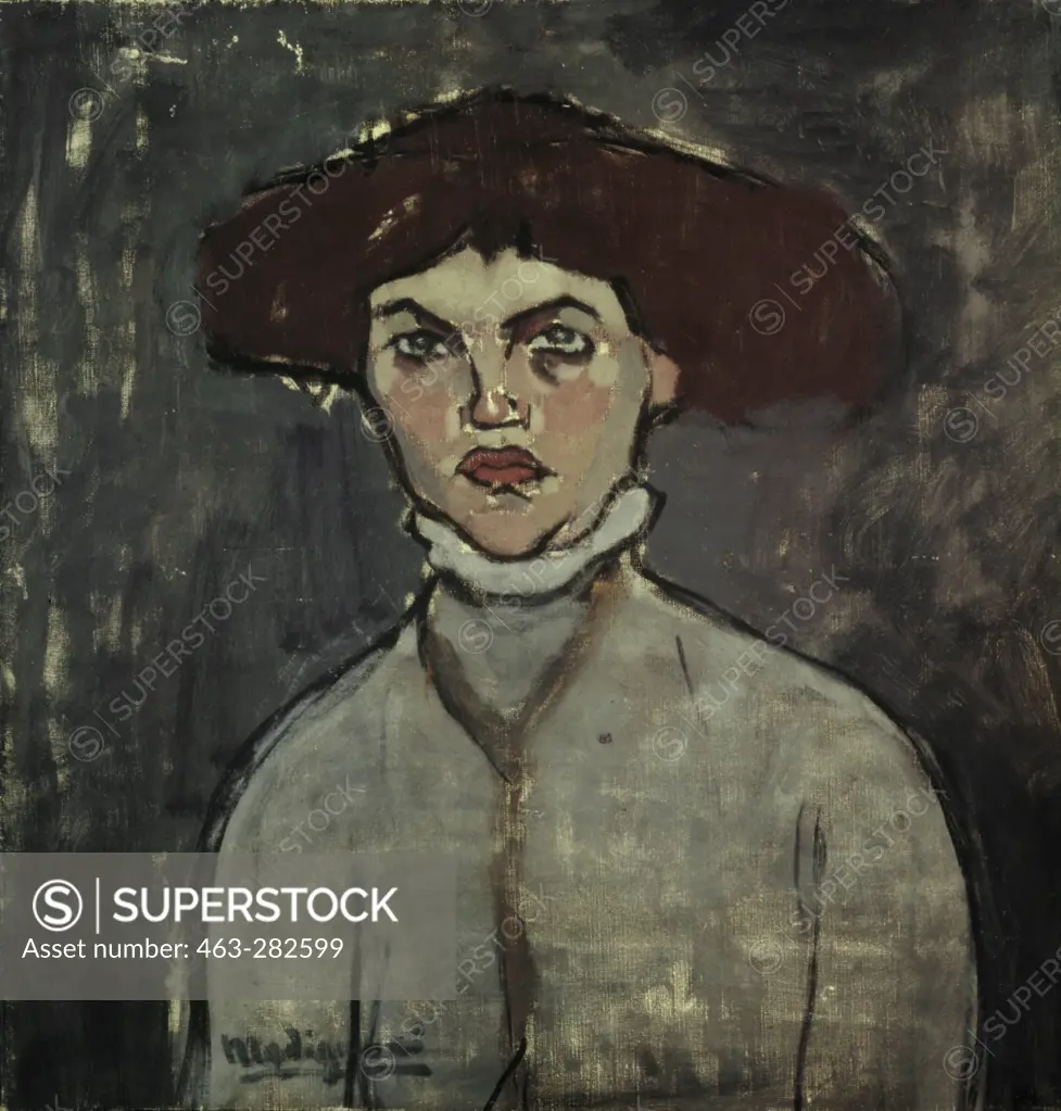 Modigliani / Portrait of Young Woman