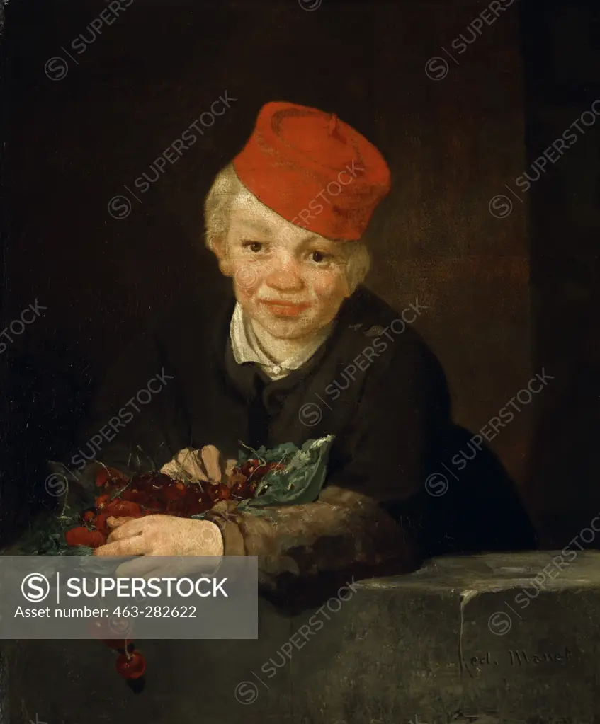 Manet / Boy with cherries / 1859