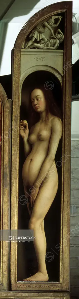 Jan van Eyck, Genter Altar, 'Eva' -  - 