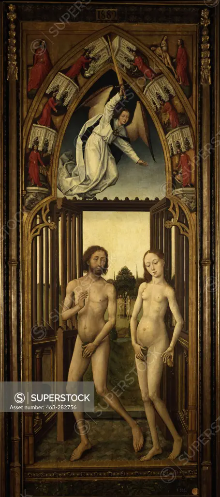 van der Weyden / Expulsion from Paradise