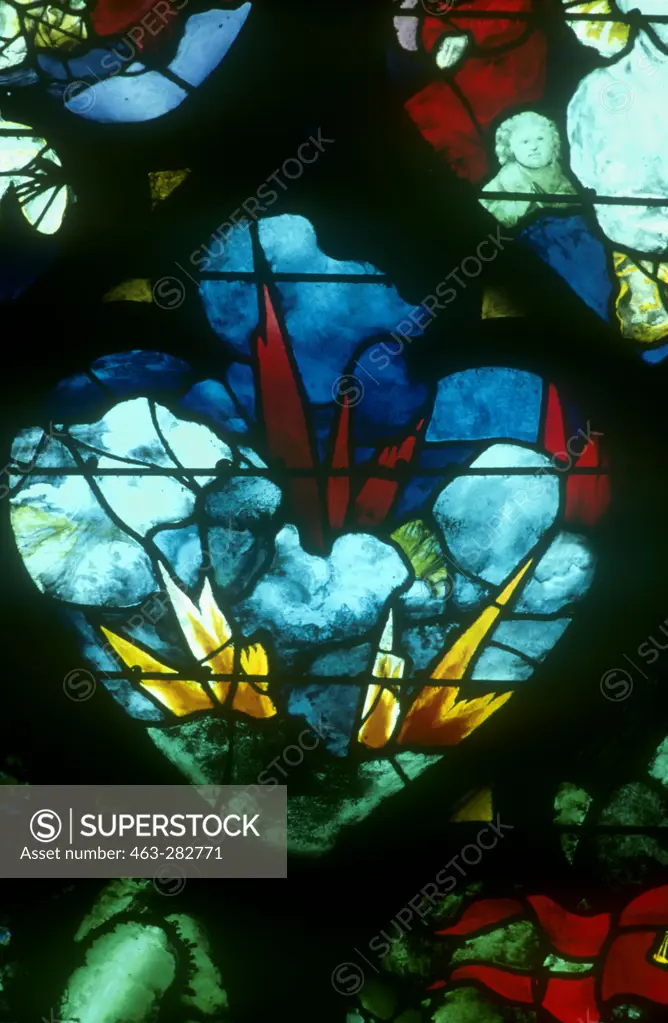 Rouen, Ste.Jeanne d'Arc /Creation/Window