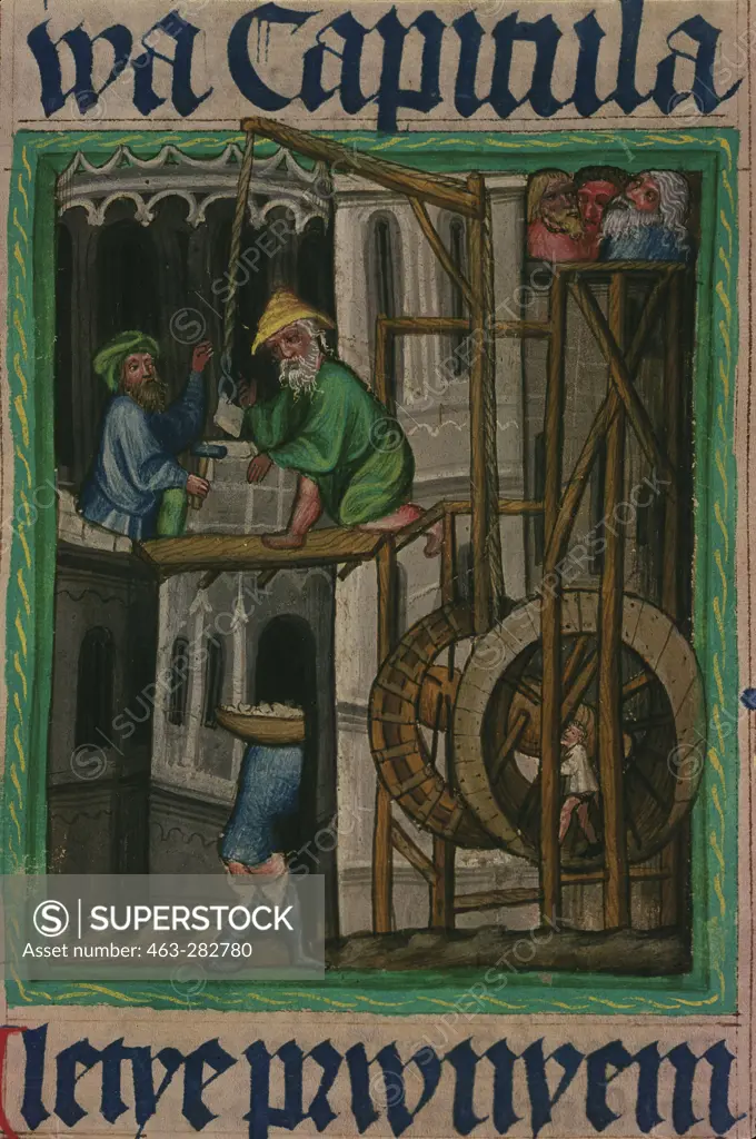 Tower of Babel / book ill. / C14th