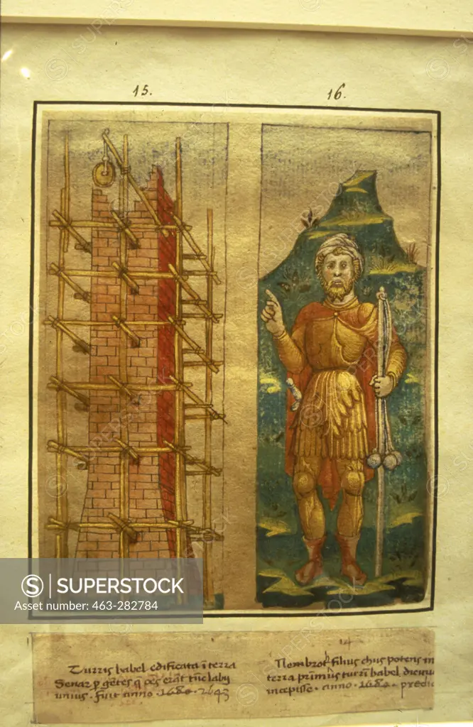 Tower of Babel and Nimrod/ Illumination
