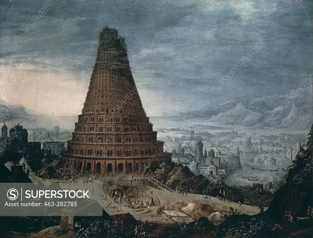 L.van Valckenborch, Tower of Babel
