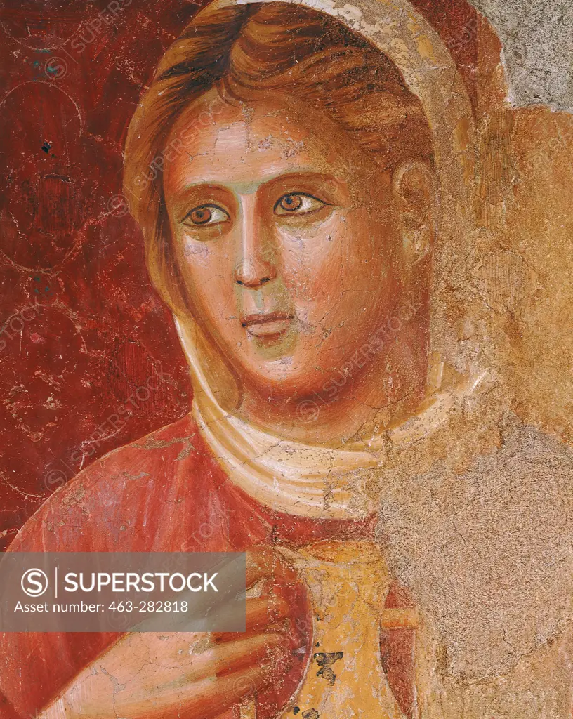 Giotto /Esau bef.Isaac, Detail/ Fresco