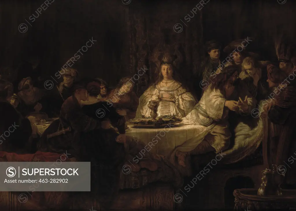 Samson's Wedding / Rembrandt / 1638