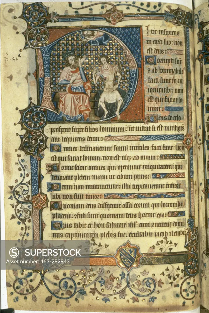 David's prayer / Illumination c.1440