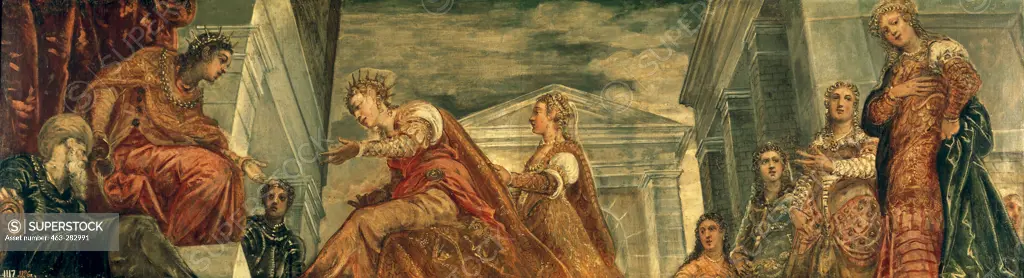 J.Tintoretto, Queen of Sheba